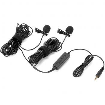Saramonic LavMicro 2M Dual Lavalier Mic for camera, etc
