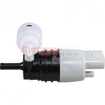 Bomba de agua de lavado METZGER 2221095, bomba para lavado de parabrisas, compatible con vehículos, alta calidad, fácil instalación