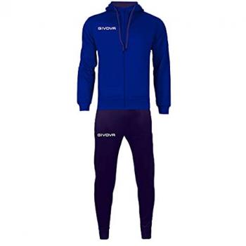Givova Chándal King 4 Seasons - Traje de entrenamiento unisex, color azul/celeste, talla L, diseñado para deportes y actividades al aire libre