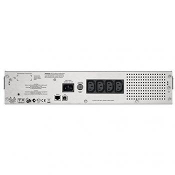 APC Smart-UPS SMC, SMC1000I-2U, Sistema de alimentación ininterrumpida, SAI, 1.000 VA, 2U Rack, Color Negro