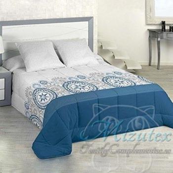 Edredón estampado alta calidad Karamelo de 135 y 150. Medida 235x270 cms +2 funda de cojín 60x60 cms.