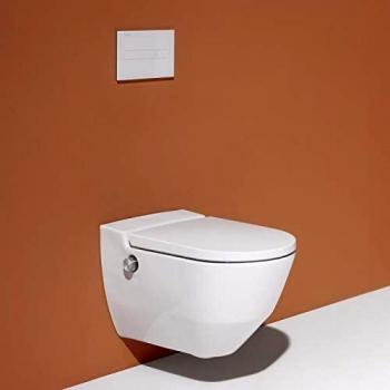 Inodoro Bidé Laufen Cleanet Navia 37x58cm, Rimless, Blanco con Softclose y LCC