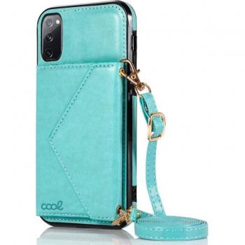 Carcasa COOL para Samsung Galaxy S20 FE con Funda Colgante Wallet en color Menta