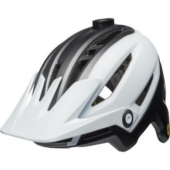 BELL Sixer MIPS Casco, Unisex, Matt White/Black, Medium/55-59 cm