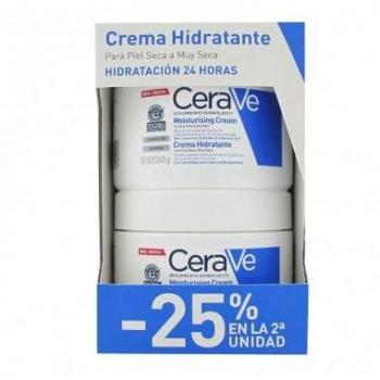 CeraVe Duplo Crema Hidratante para Piel Seca o Muy Seca, 2 x 340g