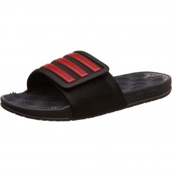 Adidas Adissage 2.0 Stripes, Chancletas para Hombre, Rojo