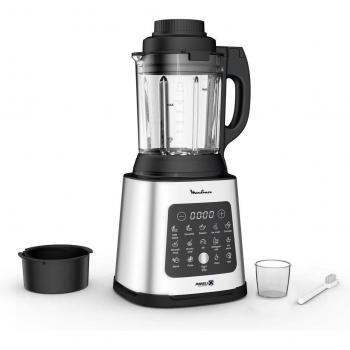 Moulinex PerfectMix Cook LM835D - Batidora de vaso con tecnología Powelix y función de cocción