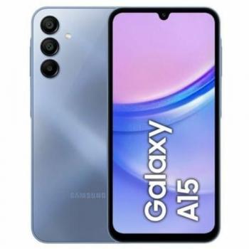 Smartphone Samsung Galaxy A15 LTE 4GB RAM, 128GB almacenamiento, pantalla de 6.5 pulgadas, color azul