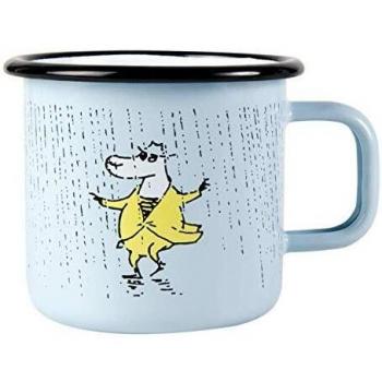 Moomin Taza esmaltada Make It Rain Makia Adventures of Moominpappa 3,7 dl