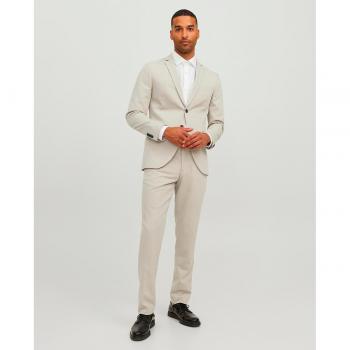 Jack & Jones Franco Super Slim Fit Men's Suit - Pure Cashmere, Size 56