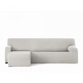 Funda para chaise longue de brazo corto izquierdo Eysa BRONX Blanco 110 x 110 x 310 cm