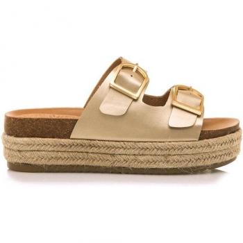 Sandalias de plataforma de mujer con hebilla anchas Mustang