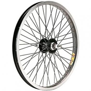 Gurpil 64240 Rueda, Trasero, BMX, 20 x 2.125, Carrete Aluminio, Eje 14-48