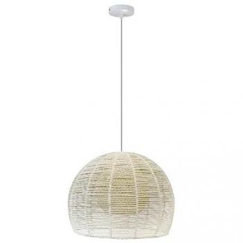 Lámpara Colgante Samar de Ratán 1xE27 - 36cm Estilo Natural