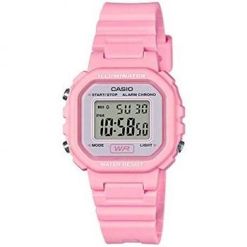 Casio Reloj Digital para Mujer de Cuarzo con Correa en Resina LA-20WH-4A1EF