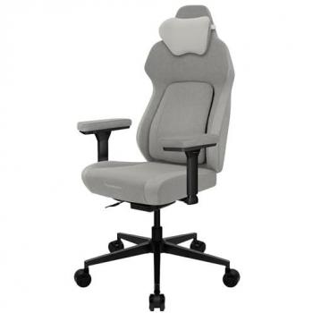 Silla Gaming ThunderX3 CORE Smart Ergonomica Loft Gris Claro con Soporte Lumbar Automático y Reposabrazos 3D