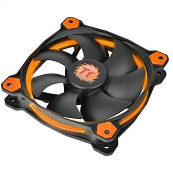 Thermaltake Riing 14 LED - Ventilador de 140 mm, Color Naranja