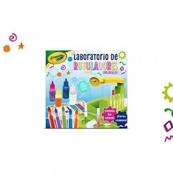 Crayola — Laboratorio de Rotuladores Crayola, Fábrica de Rotuladores Multicolor, Apto para Niños a Partir de 8 Años