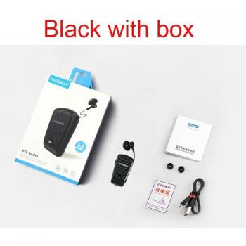 Auriculares Inalámbricos Retráctiles FineBlue FQ10 Pro, Bluetooth Estéreo Manos Libres Portátiles con Clip y 10 Horas de Llamada