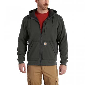 Carhartt Sudadera con Capucha Wind Fighter Relaxed Fit para Hombres, color Turba, talla M, diseño encapuchado, ajuste relajado