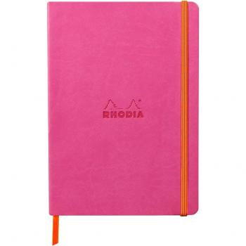 Cuaderno Rhodiarama A5 - Líneas horizontales Fucsia
