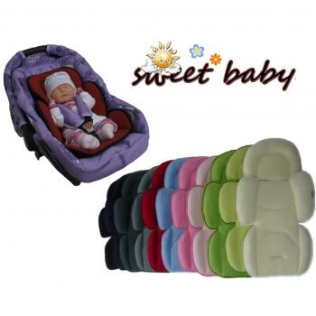 Sweet Baby Softy Maxi - Reductor de asiento con cabezal extraíble para recién nacidos