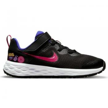 Zapatilla Deportiva NIKE REVOLUTION 6 SE DD1103 013 Negro para Niños