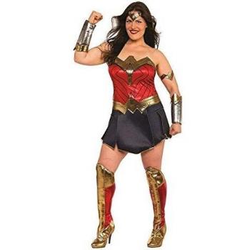 Rubies Justice League Womens Deluxe Plus Size Wonder Woman Costume Plus Size