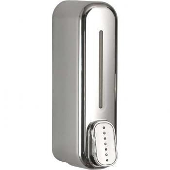 Dosificador de Jabón Gel Gedy Mullet 22941300000, tipo de pared, diseño moderno, acabado en plástico blanco, capacidad para 300 ml