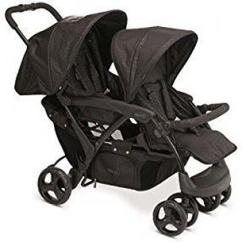 Bebé Due Tandem - Set de carro y bolso, color negro
