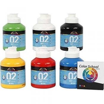 A-Color Creativ Company 32132 - Surtido de pinturas acrílicas y acrílicas