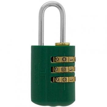 Tesa Assa Abloy CPV28V Candado de Latón de Combinación, Verde