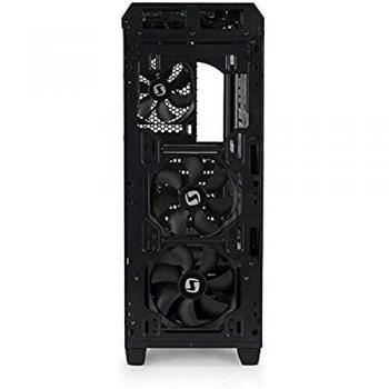 Caja de ordenador SilentiumPC Regnum RG4 Midi-Tower Negra ATX sin fuente de alimentación
