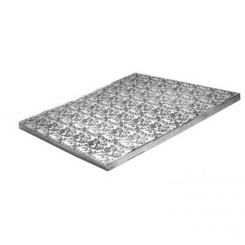 Ibili Base para Fondant Cuadrada 35x35 cm - Base de soporte para fondant, cuadrada, dimensiones 35x35 cm, ideal para decorar pasteles y tartas