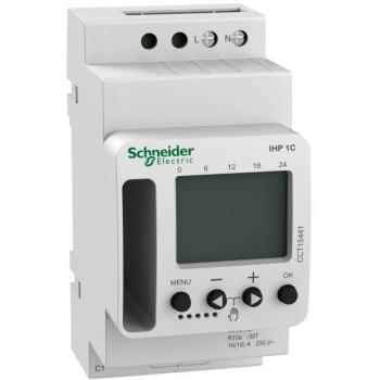 Interruptor Horario Digital Schneider IHP Semanal 1C