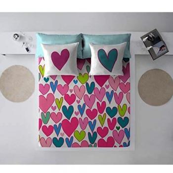 Icehome S2801085 Juego de Sábanas Foraning, Cama de 90, Multicolor, 160 x 270 cm
