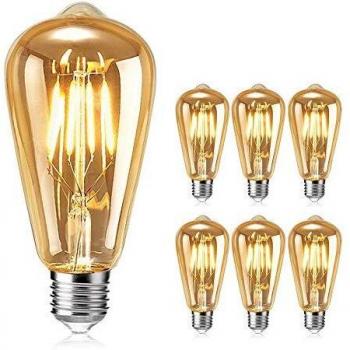 Vintage Edison Bombilla, otutun Bombilla LED Vintage E27 4W