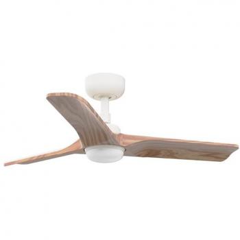 Ventilador de techo LED FARO Barcelona 33805-1TW HEYWOOD blanco - Motor DC - Ø90cm
