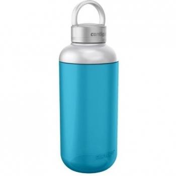 Contigo Tranquil - Botella de agua con dos sistemas de apertura, color azul, talla 590 ml