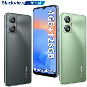 Smartphone Blackview A52 Pro 4GB RAM 128GB Almacenamiento 6.5 Pulgadas Android 13 Dual SIM 5180mAh Azul