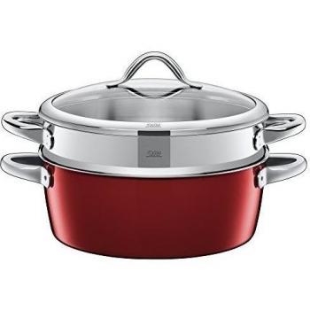 Silit Vitaliano - Olla vapor con interior Vitaliano, 28cmØ, 5,9l