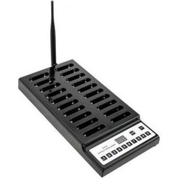 Base Cargadora Inalámbrica Primematik de 10+2 Teclas para Sistema de Gestión de Colas