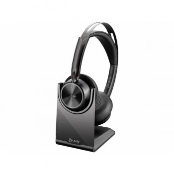 Auriculares Poly VFOCUS2-M con base de carga