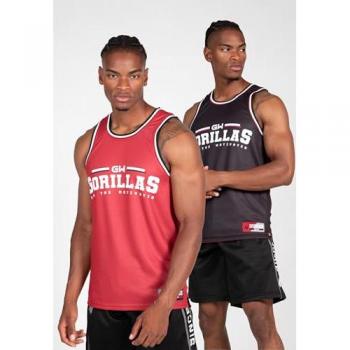 Reversible Gorilla Wear Keene Tank Top - Red XL