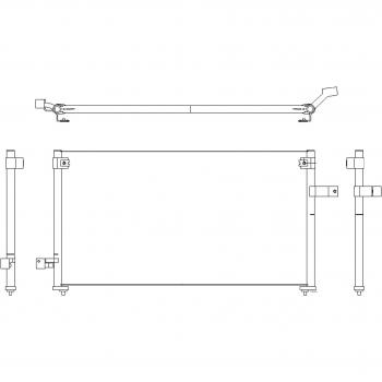 BEHR HELLA SERVICE 8FC 351 307-381 Condensador, aire acondicionado