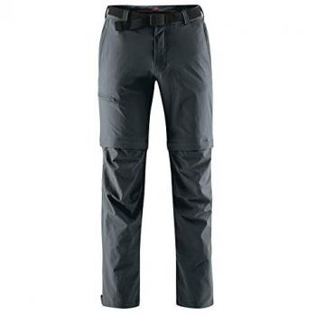 Maier Sports Tajo Men's Zip-Off Hiking Pants - Graphite, Regular Fit, 4 Pockets