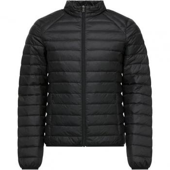 Plumón JOTT Mat Negro Slim Fit 3XL para Hombre, Casual, Poliamida