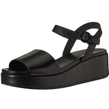CAMPER Misia Sandals for Women - Black, Size 36, Smooth Leather