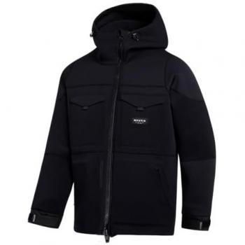 Chaqueta de Surf Mystic Vortex Neoprene 3/2mm Manga Larga - Color Negro - Talla S