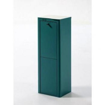 DON HIERRO - CUBEK - Cubo de Basura y Reciclaje Lacado, 2 Cubos Gran Capacidad